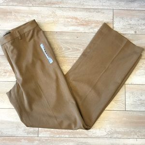 NWT Banana Republic Camel Harrison Fit Trouser 2R